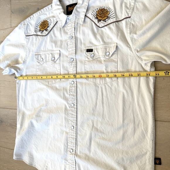 Howler Brothers Austin City Limits 2022 Special Edition Snap Shirt Mens Medium - Picture 3 of 10